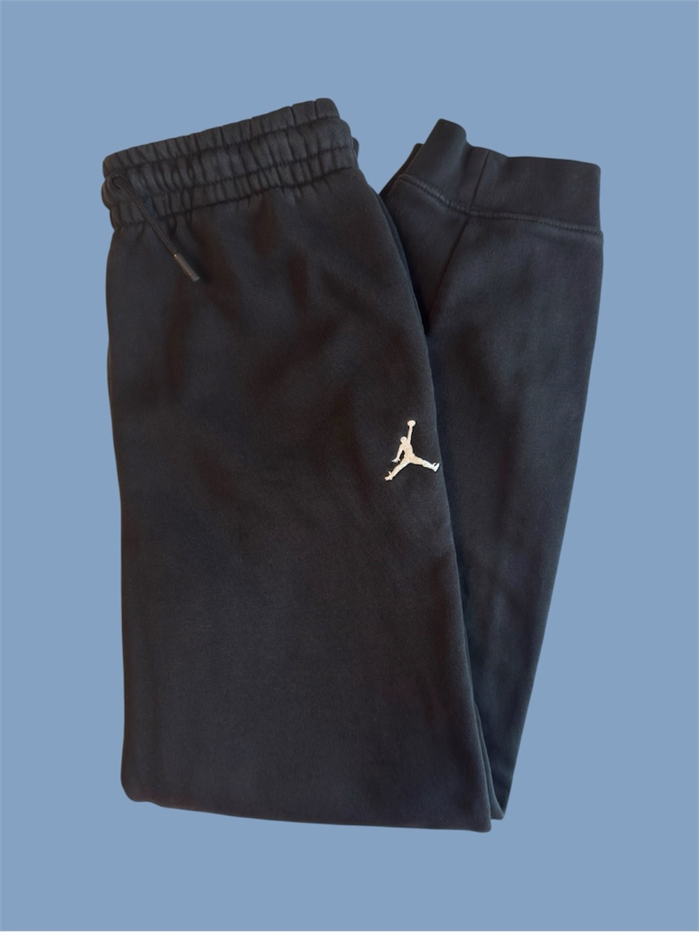 Jordan Youth Large Black Fleece Joggers